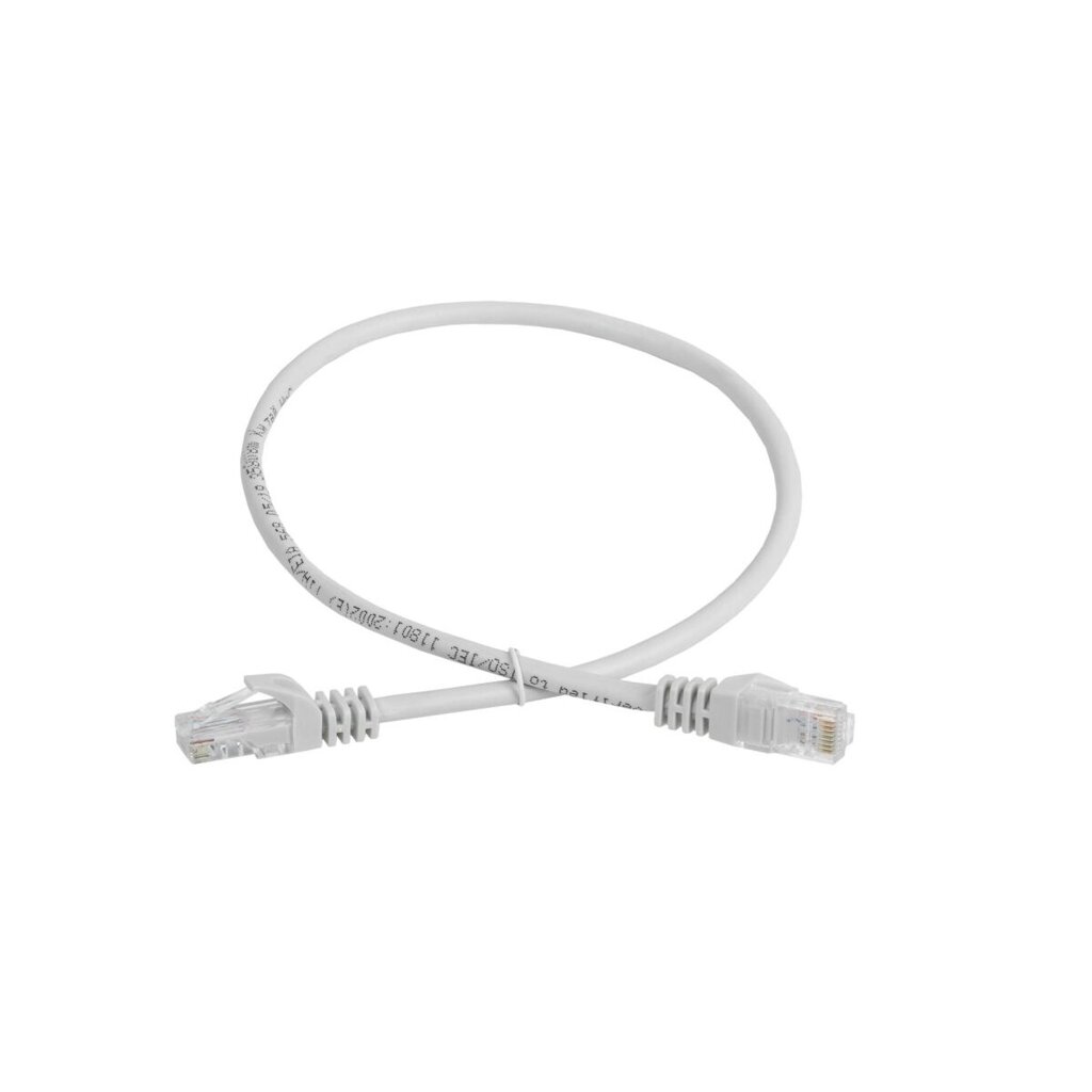 Патч-корд кабель UTP 2м кат,5Е  ITK серый от компании ИП Фомичев - фото 1