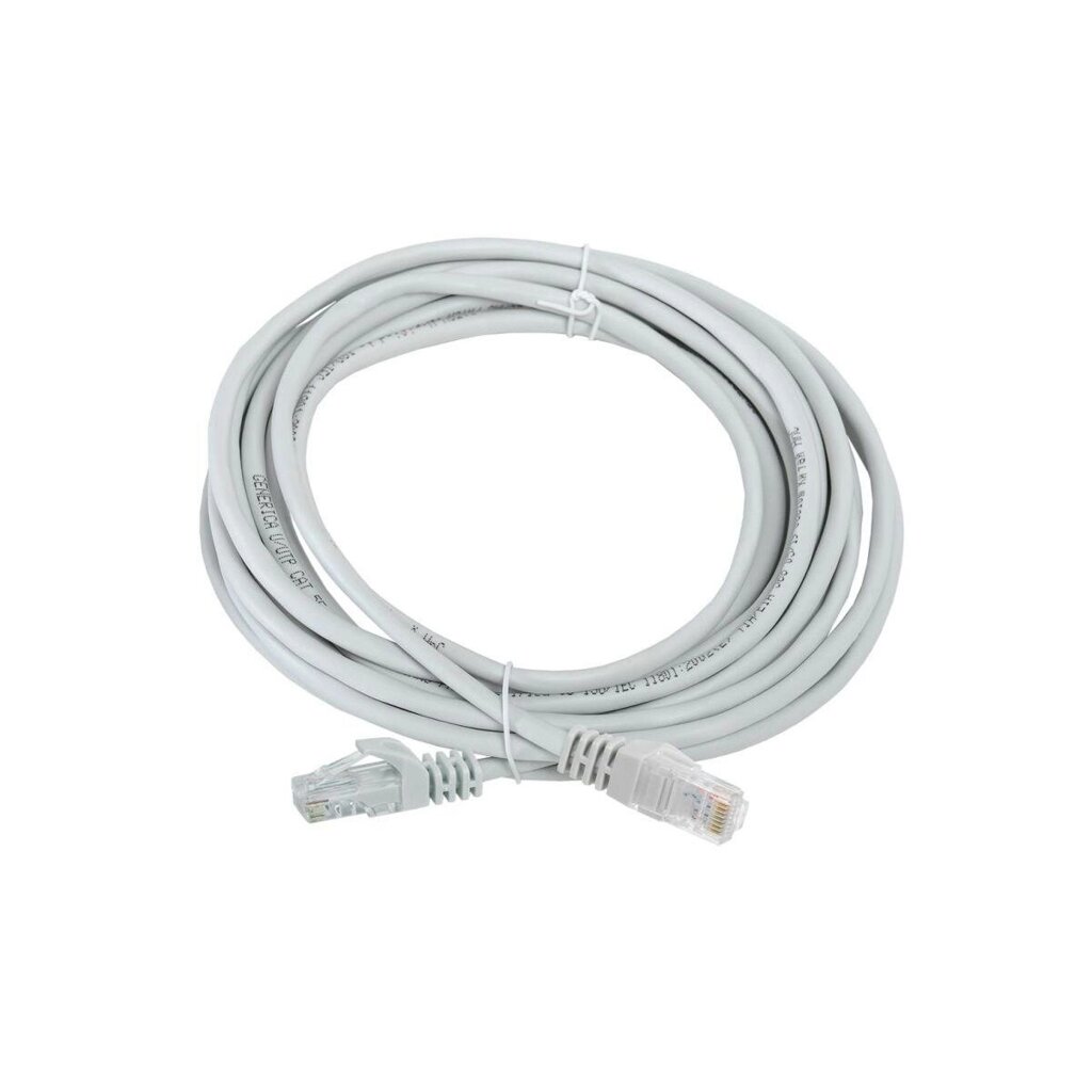 Патч-корд кабель UTP кат. 5Е UTP, 5м, серый ITK  PC01-C5EU-5M от компании ИП Фомичев - фото 1