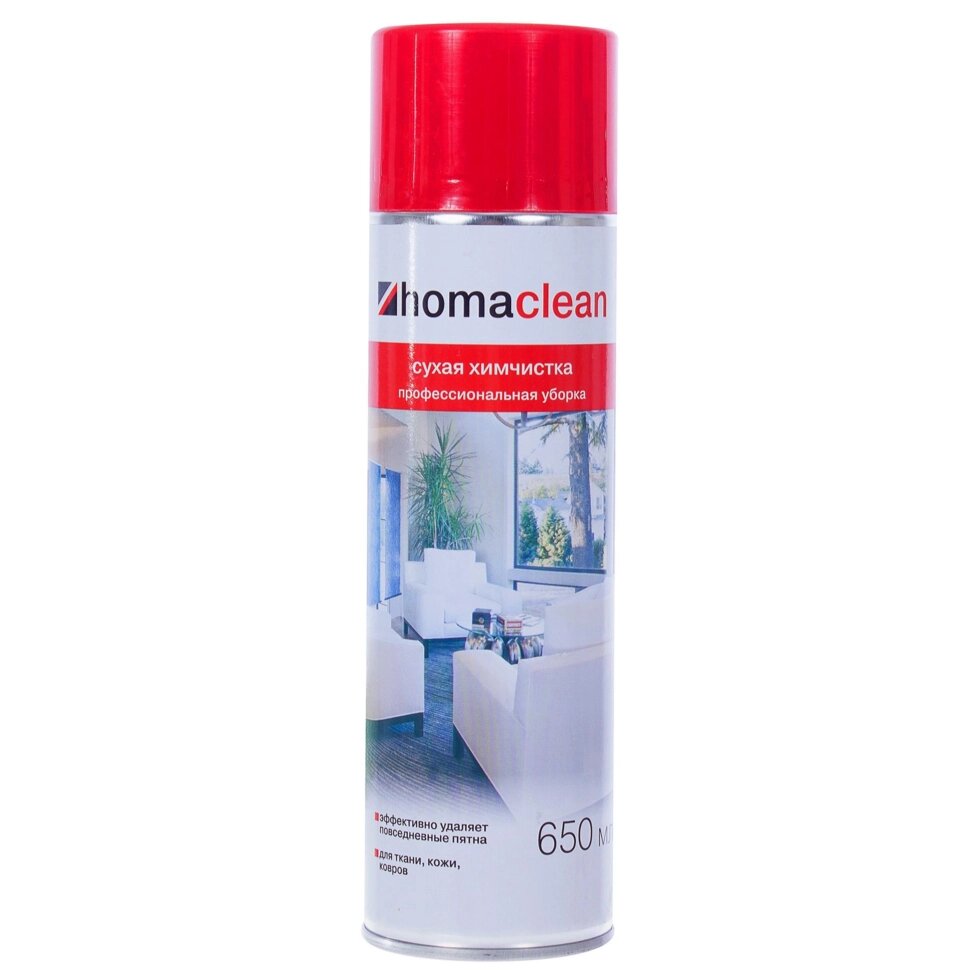 Пена для сухой химчистки Homaclean 0.65 л от компании ИП Фомичев - фото 1