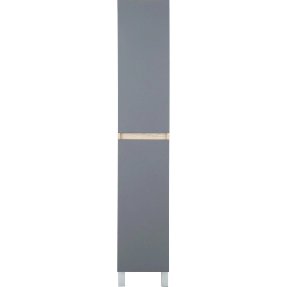 Пенал напольный Соло 28x173x26 см цвет серый от компании ИП Фомичев - фото 1