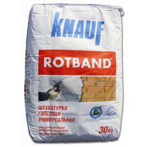 Knauf штукатурка гипсовая Rotband (30кг)