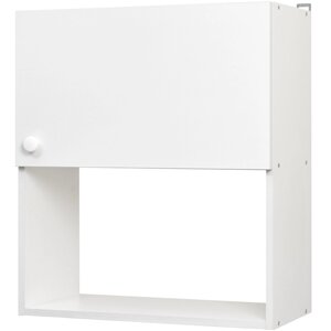 Шкаф навесной Бэлла 60x67.6x29 см, ЛДСП, цвет белый