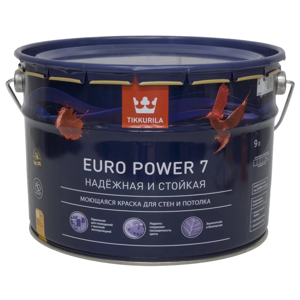 Краска Tikkurila Euro 7 Купить