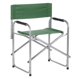 Кресло кемпинговое раздвижное, нагрузка до 100 кг. зеленое PRC