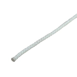 Шнур плетеный капроновый Сибшнур 4 мм 10 м, цвет белый