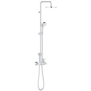 Душевая система GROHE 26305001 Tempesta Cosmopolitan 200 , Ван круг белый