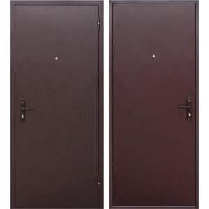 Дверь входная металлическая Стройгост 5, 860 мм, правая, цвет металл