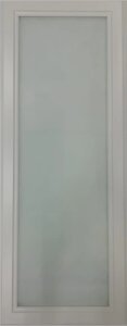 Витрина для шкафа Delinia ID Реш 40х102.4 см, МДФ, цвет белый