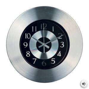 Часы настенные Atmosphera 33х4,3 см алюм. 2 дизайна в ассорт. 370706642