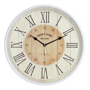 Часы настенные Романс ?30,5 см цвет коричневый
