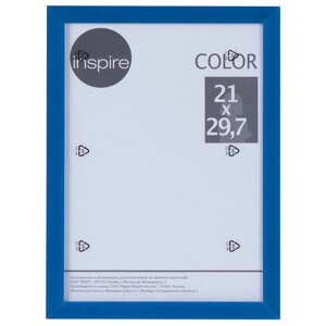 Рамка Inspire «Color», 21х29,7 см, цвет синий