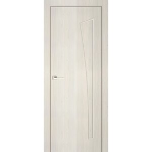 Дверь межкомнатная Белеза глухая финиш-бумага ламинация цвет тернер белый 70х200 см