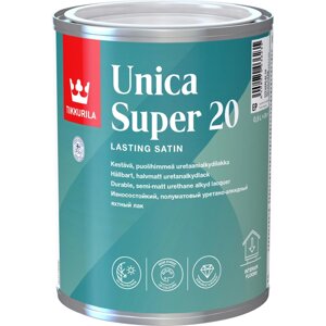 Лак полуматовый Tikkurila Unica Super ЕР 0.9 л