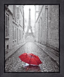 Картина в раме Зонтик в Париже 40*50 см., PM-4012