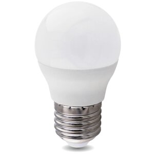 Лампа светодиодная E27 220-240 В 8 Вт шар матовая 750 лм теплый белый свет