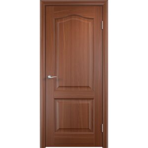 Дверь межкомнатная Антик глухая ПВХ ламинация цвет итальянский орех 80x200 см