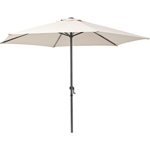 Зонт садовый Naterial Polar Steel 2.6 м коричневый