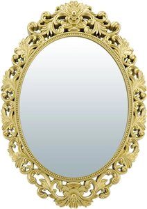 Зеркало QWERTY декоративное Версаль золото 86*59 см D-44 см 74051