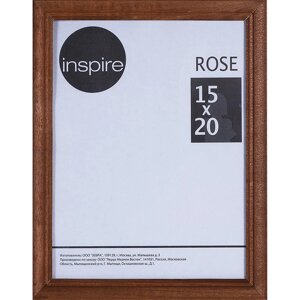 Рамка Inspire Rose 15х20 см дерево цвет коричневый