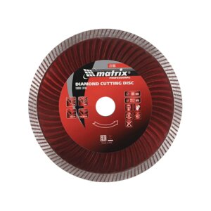 Диск алмазный отрезной Matrix Professional Turbo Extra 180 х 22,2мм сухая резка