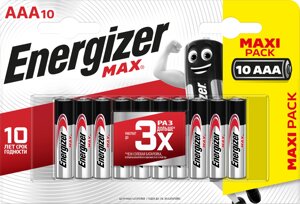 Батарейка алкалиновая Energizer Max Power AAA