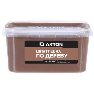 Шпатлёвка Axton для дерева 0,9 кг хани