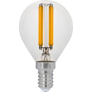 Лампа светодиодная Gauss LED Filament E14 11 Вт шар прозрачный 750 лм, нейтральный белый свет