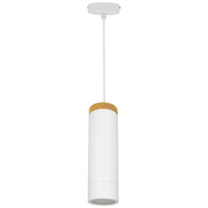 Подвесной светильник Inspire Minaki 1хGU10x42 Вт металл/пластик, цвет белый матовый