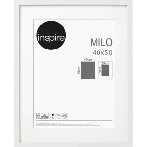 Рамка Inspire Milo, 40х50 см, цвет белый