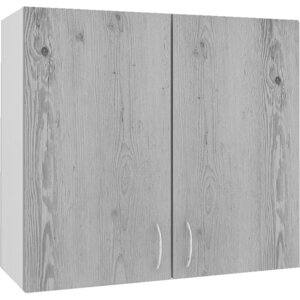 Шкаф навесной «Сосна выбеленная» 80x67.6х29 см, ЛДСП, цвет сосна выбеленная