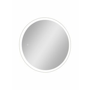 Шкаф зеркальный подвесной Time с подсветкой 70x70 см цвет белый