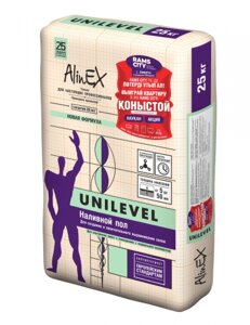 Наливной пол Alinex Unilevel 25 кг (на комплексном связующем)