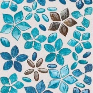 Панель Мозаика голубая лагуна (161/1) 2,7*0,25*9мм