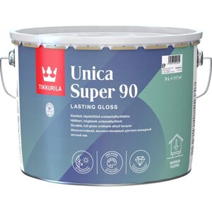 Лак глянцевый Tikkurila Unica Super ЕР 9 л