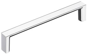 Ручка-скоба мебельная Kerron S-2440 128 мм, цвет хром