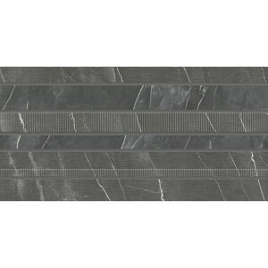 Плитка настенная Azori Hygge Grey Mix 31.5x63 см 1.59 м? бетон цвет серый полосы