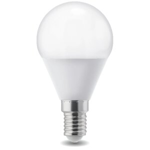 Лампа светодиодная E14 220-240 В 5 Вт шар матовая 400 лм нейтральный белый свет