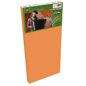 Подложка-гармошка Солид Оранжевая 1050*500*3 мм (1уп-10,5 кв. м)