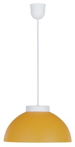 Подвесной светильник Rosanna 1xE27x60 Вт, 28 см, пластик, цвет жёлтый