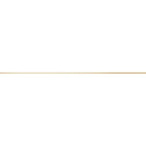 Бордюр настенный Cersanit Metallic 0,5x75 см 1.056 м? цвет золотой