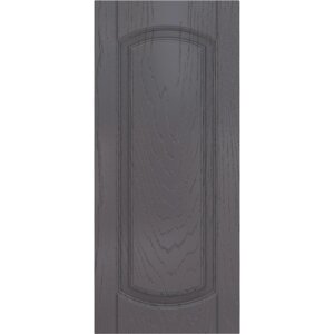 Дверь для шкафа Delinia ID Петергоф грей 77х32 см, МДФ, цвет графит