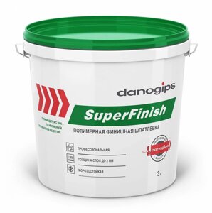 Шпатлевка DANOGIPS SuperFinish 28кг (17л)