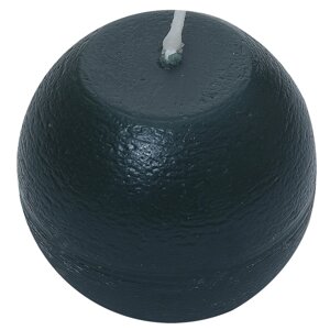 Свеча-шар «Рустик» 6 см цвет тёмно-зелёный