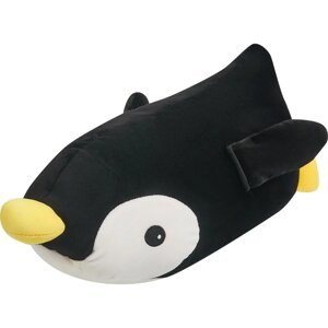 Подушка-игрушка Пингвин 40x22 см цвет черный