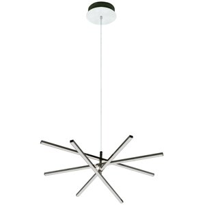 Светильник подвесной светодиодный Inspire Concord, 11 м?, нейтральный белый свет, цвет хром