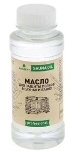 PROSEPT SAUNA OIL - Масло для защиты полков, готовый состав, 0,25л.