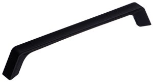 Ручка-скоба мебельная Kerron S-2460 160 мм, цвет матовый чёрный