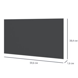 Дверь для шкафа Лион 59.6x38x1.6 цвет графит