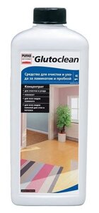 Средство PUFAS Glutoclean для очистки и ухода за ламинатом и пробкой 4*1л