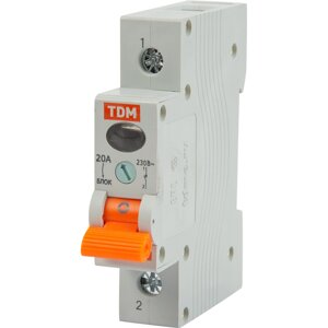 Выключатель нагрузки TDM Electric ВН-32 1P 20 А